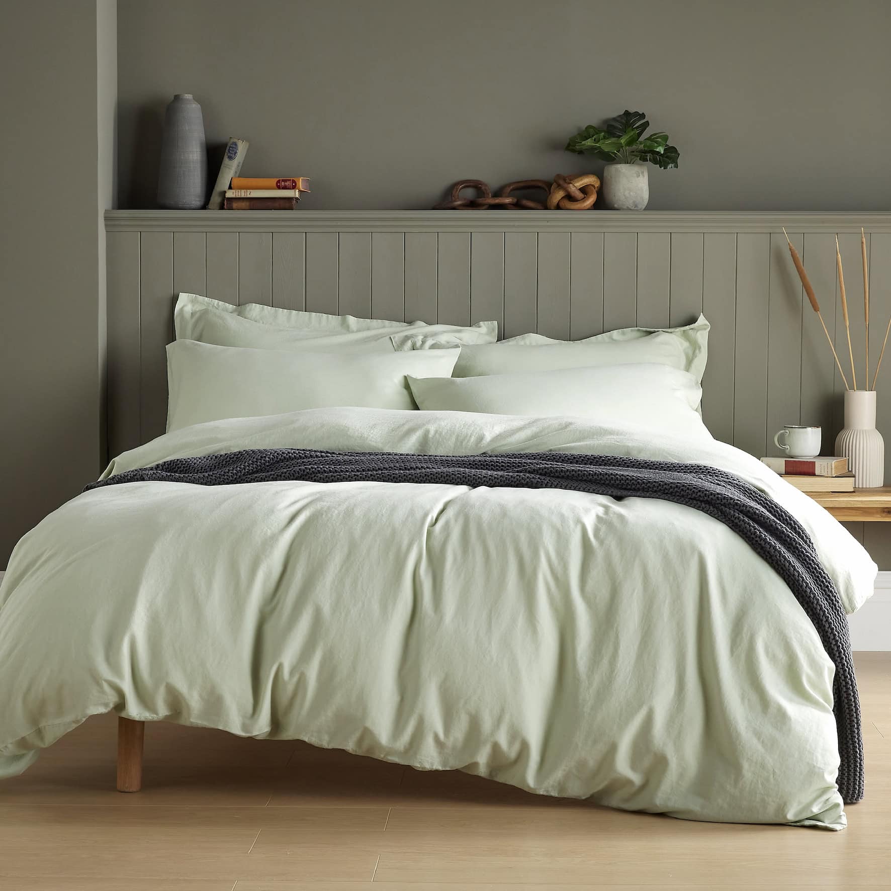 Linen/Viscose Duvet Cover - Image 5
