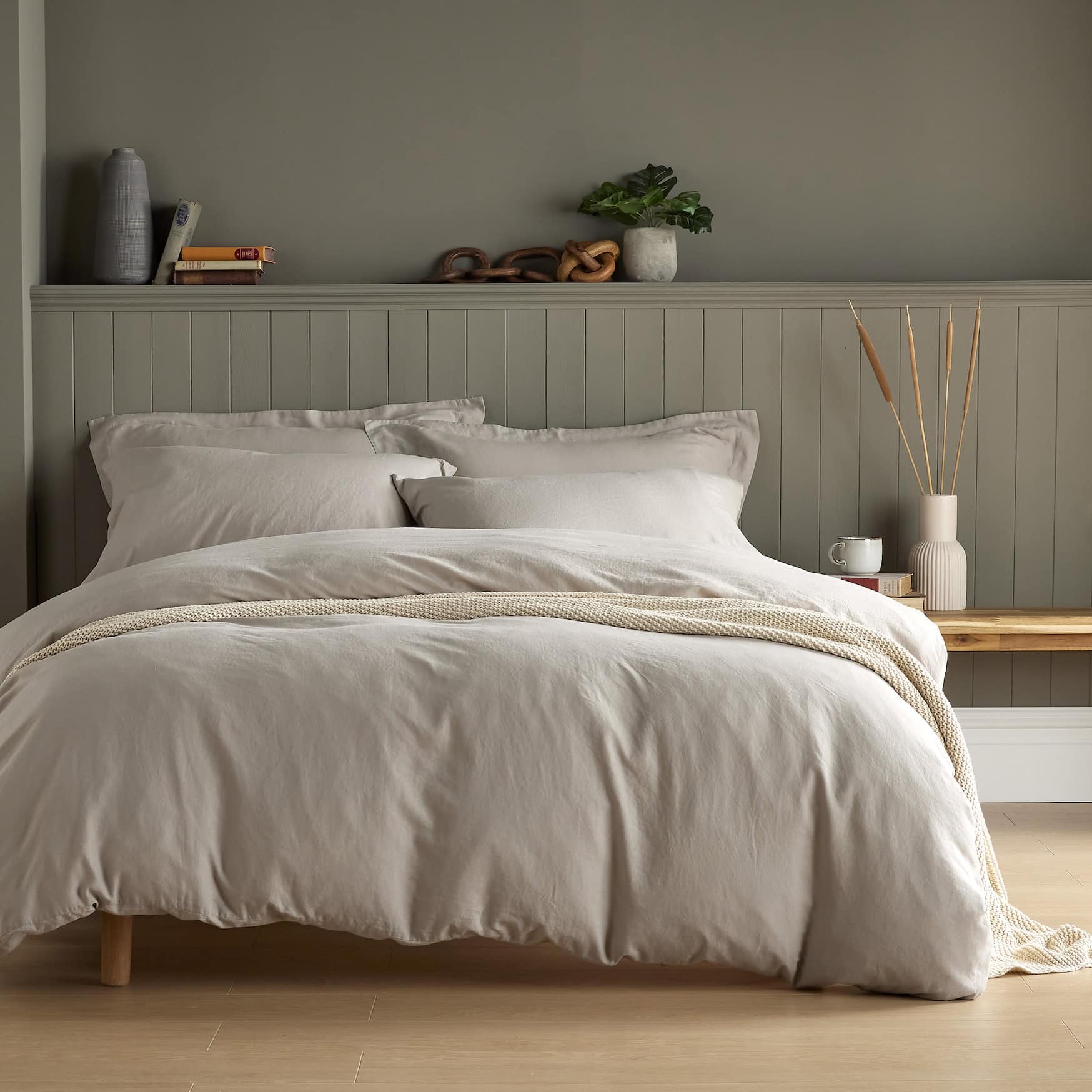 Linen/Viscose Duvet Cover - Image 3