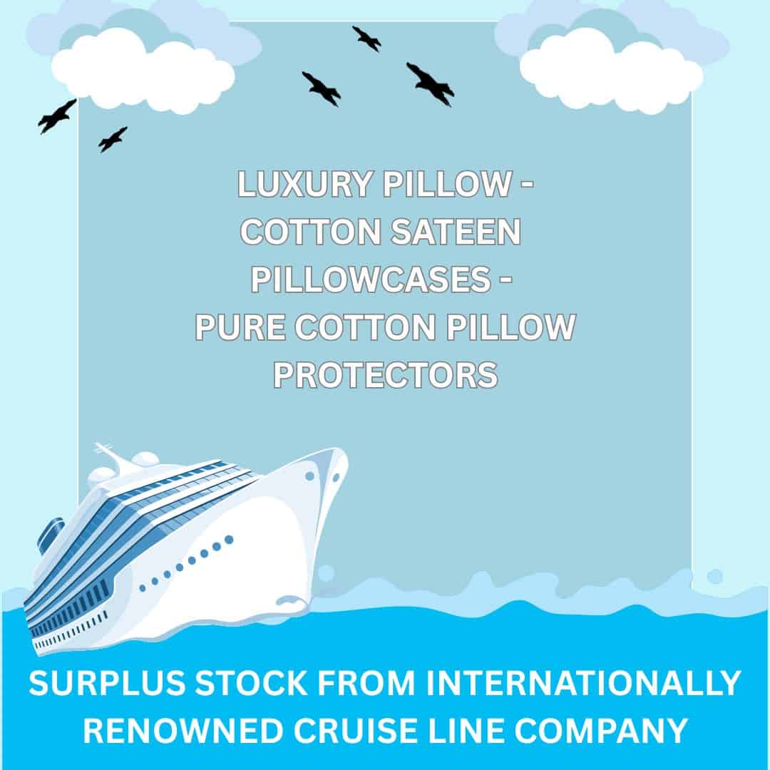 Cruise ship pillows for sale