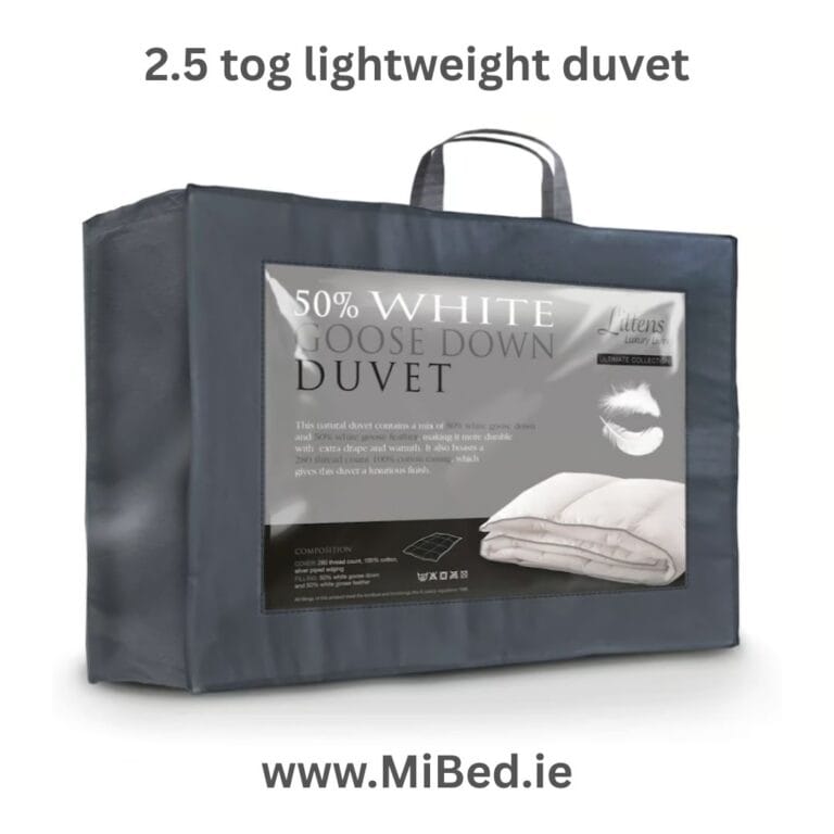 2.5 Tog Goose Down & Feather Duvet
