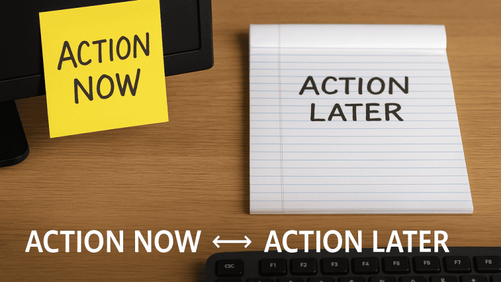 Sticky Notes & Strategy: How I Use Post-its for Action Now and a ...