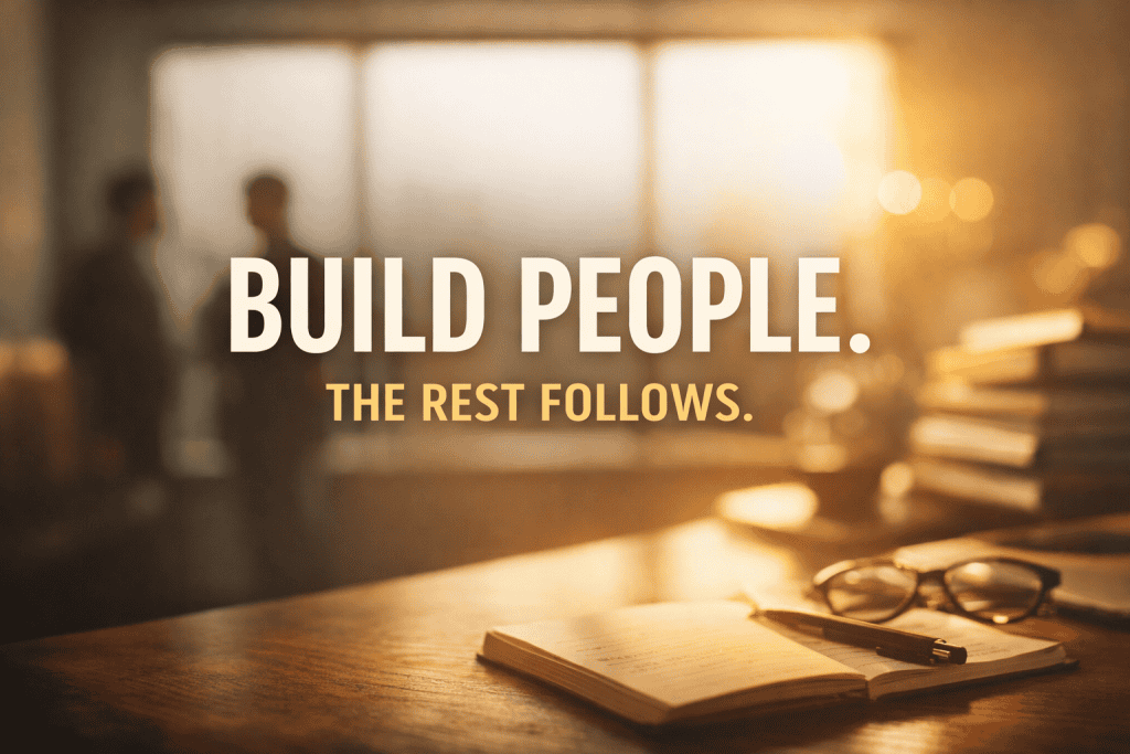 Why Building Other People’s Legacies Is the Real Direction of Leadership