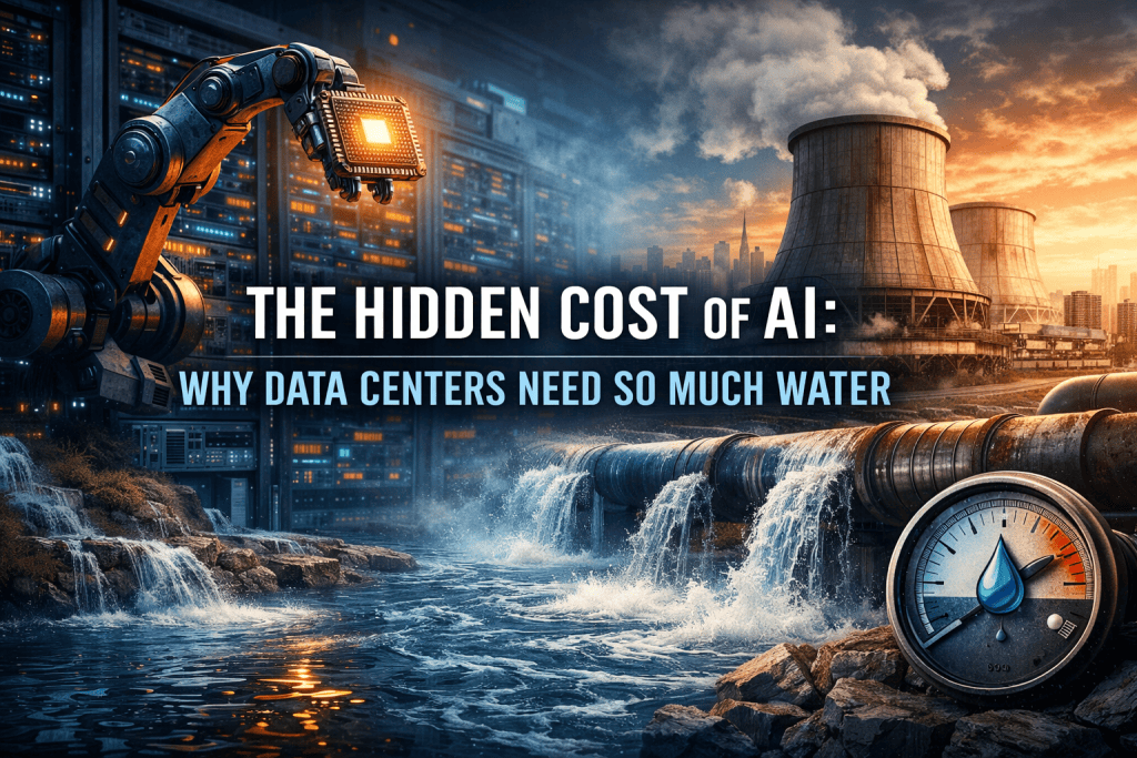 The Hidden Cost of AI: Data Center Water Usage Explained