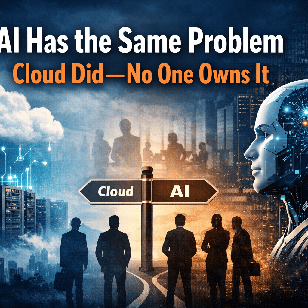 ai has the ame problem cloud did no one owns it