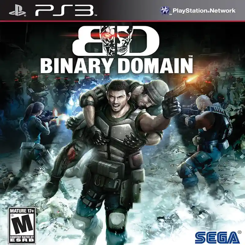 Portada oficial Binary Domain PS3 – Acción y ciencia ficción Portada oficial Binary Domain PS3 – Acción y ciencia ficción