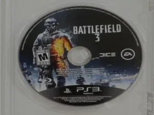 Disco Blu-ray original del juego Battlefield 3 para PS3, edición completa con etiqueta oficial de Electronic Arts