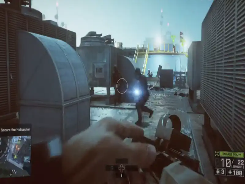 battlefield-4-ps3-campaña Escena de la campaña del juego Battlefield 4 PS3 con gráficos realistas