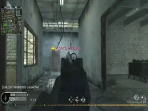 Modo multijugador en Call of Duty 4: Modern Warfare PS3 con soldados en combate