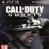 Portada oficial del videojuego Call of Duty Ghosts PS3 con diseño de guerra futurista