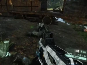 🎮 Gameplay de Crysis 3 PS3 con Prophet usando el nanotraje en una intensa batalla dentro de la selva urbana de Nueva York