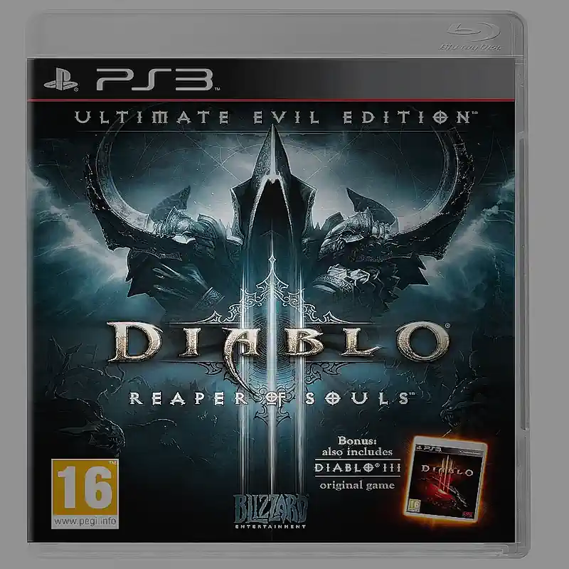 Diablo 3 Reaper of Souls Ultimate Evil Edition PS3 portada original del juego