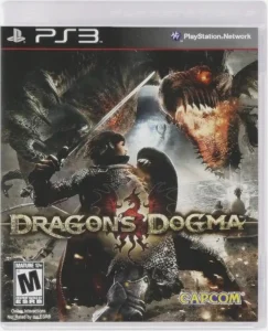 Carátula frontal del juego Dragon's Dogma PS3 original