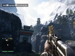 Gameplay de Far Cry 4 PS3 mostrando el mundo abierto de Kyrat
