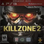 Portada oficial del juego Killzone 2 PS3 mostrando a los soldados Helghast y el logo de PlayStation 3, exclusivo shooter de acción táctica