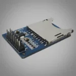 Módulo SD Card para Arduino vista frontal con lector microSD integrado