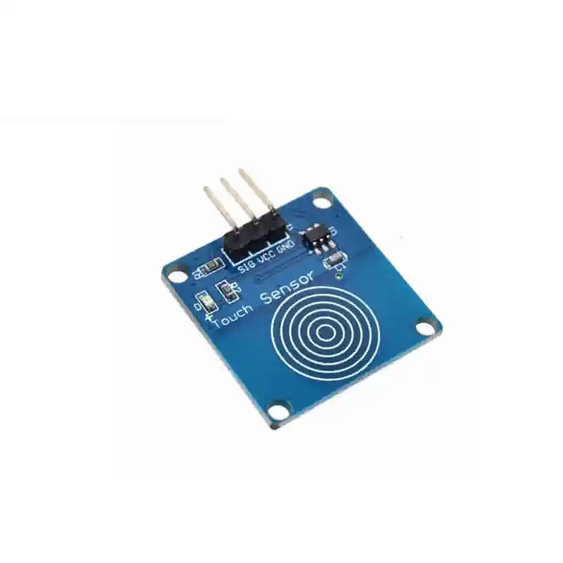 Sensor Táctil Capacitivo TTP223 para Arduino, módulo táctil digital de alta sensibilidad