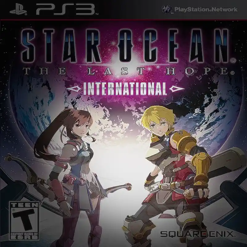 Portada original del juego Star Ocean the Last Hope PS3 para PlayStation 3