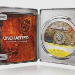 Disco original de Uncharted 2 el Reino de los Ladrones ps3 para consola PlayStation 3