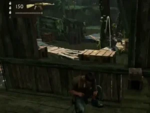 Contraportada de Uncharted 2 el Reino de los Ladrones ps3 con información del juego