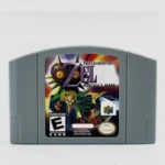 Cartucho original del juego Zelda Majora’s Mask para Nintendo 64 en excelente estado, ideal para coleccionistas retro