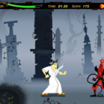 1. Classic horror-themed skateboard game featuring spooky graveyard background and zombie enemies.