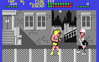 1. Classic retro street fighting game featuring pixel art characters and urban backgrounds.