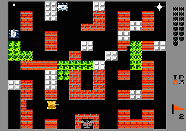 Get ready for a classic arcade maze adventure with this retro-style brick and maze game.