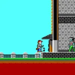 Zombie Attack gameplay with hero fighting zombies in side-scrolling action game.