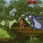 1. Jungle adventure game with Tarzan and animal enemies.