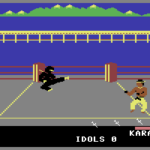 High-speed ninja fighting game with sword attacks and combat action.