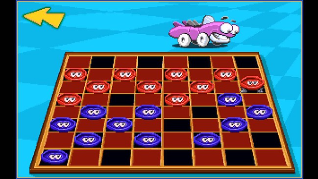 Colorful Splatoon-Inspired Puzzle Game with 8x8 Grid and Cute Inkling Characters.