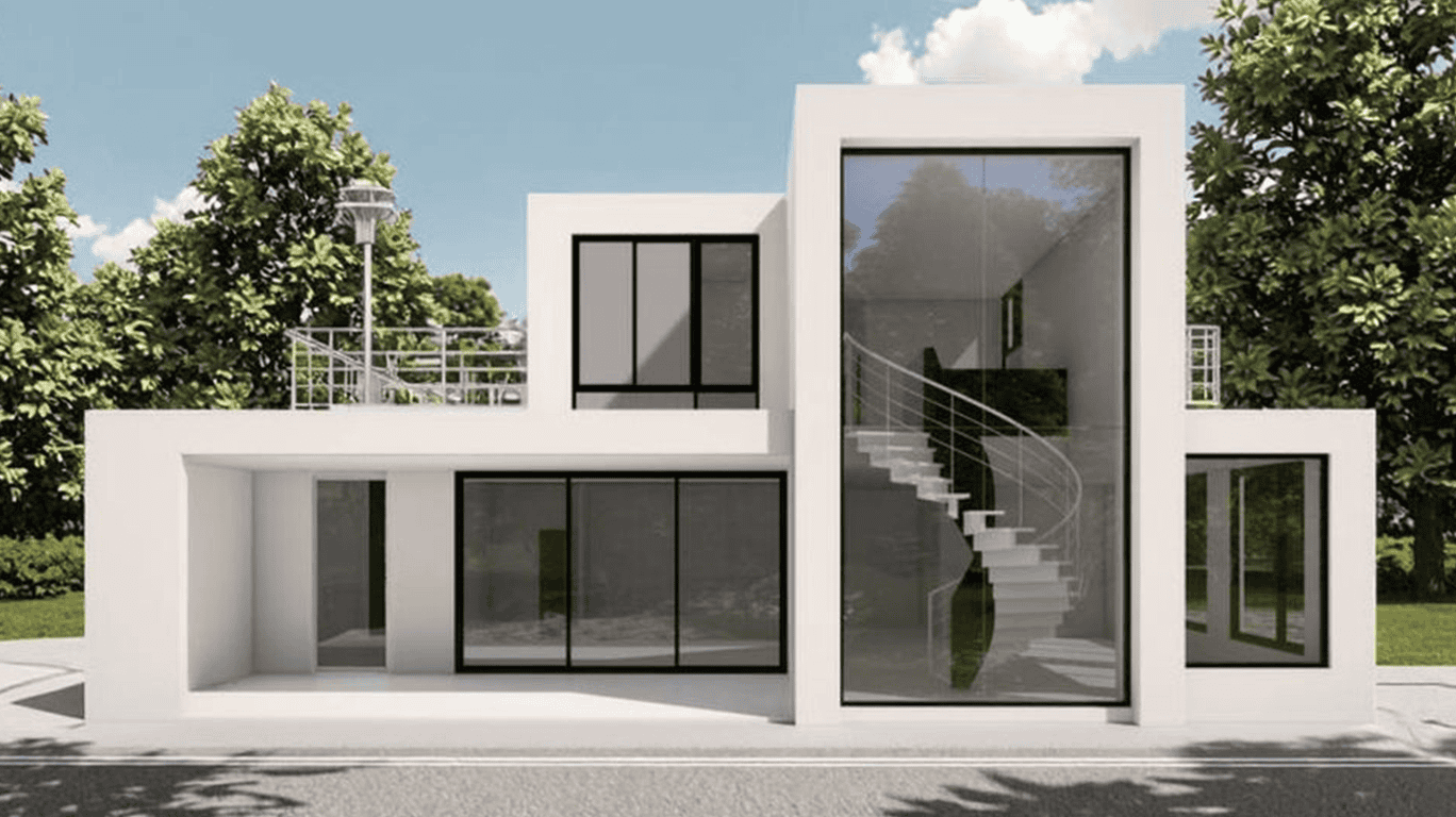 Luxury Light Steel Prefab Villa