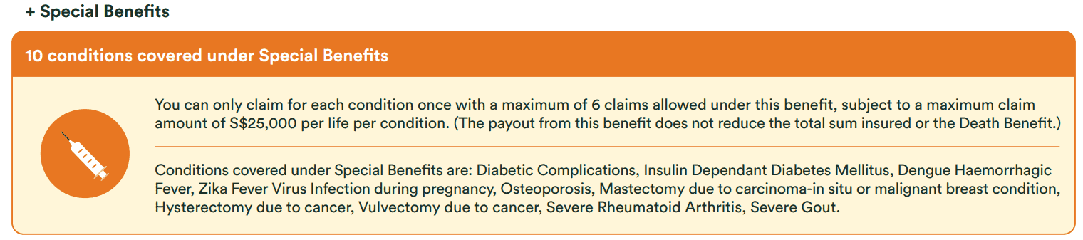 special benefit