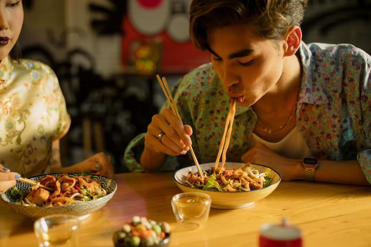 eating