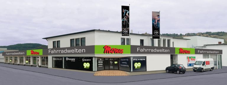 Fahrradladen Monz GmbH & Co. KG in Trier, Deutschland.