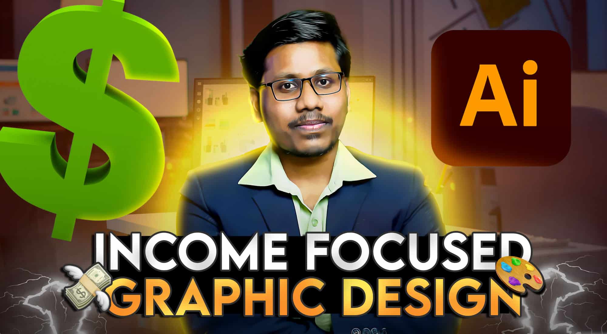 Income Focused Graphic Design Masterclass for Everyone