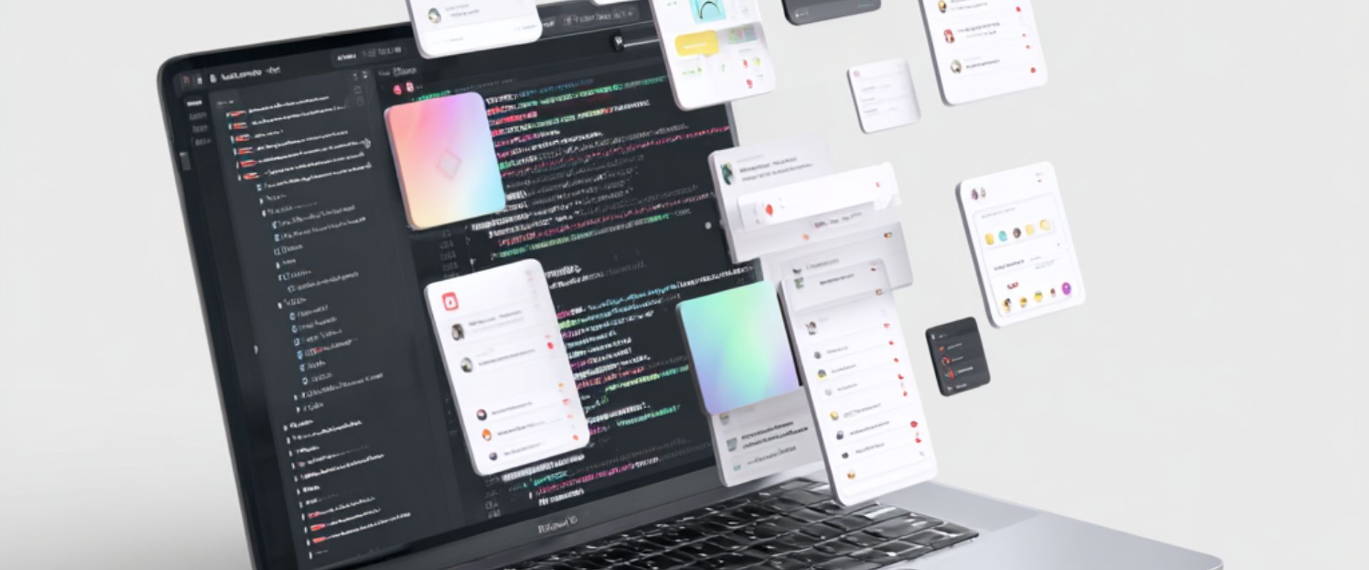 Página de contacto clara en una web para emprendedoras que empiezan