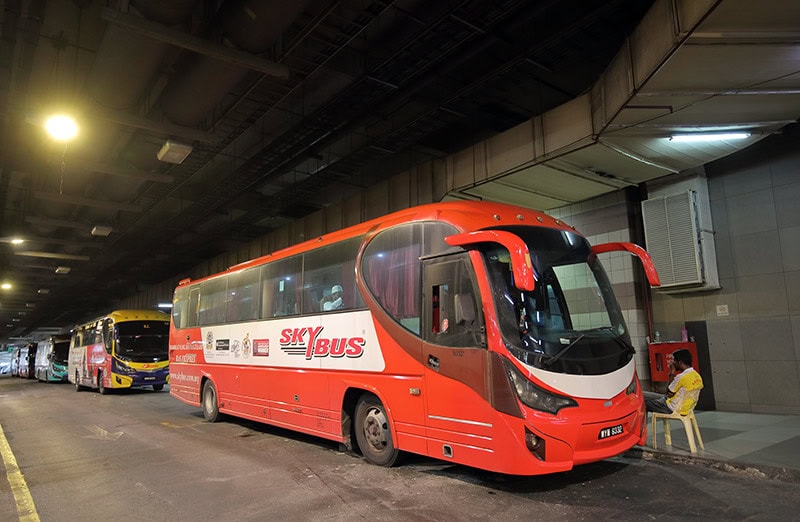 Kuala Lumpur Airport Transfer 4 Sky Bus to KLIA