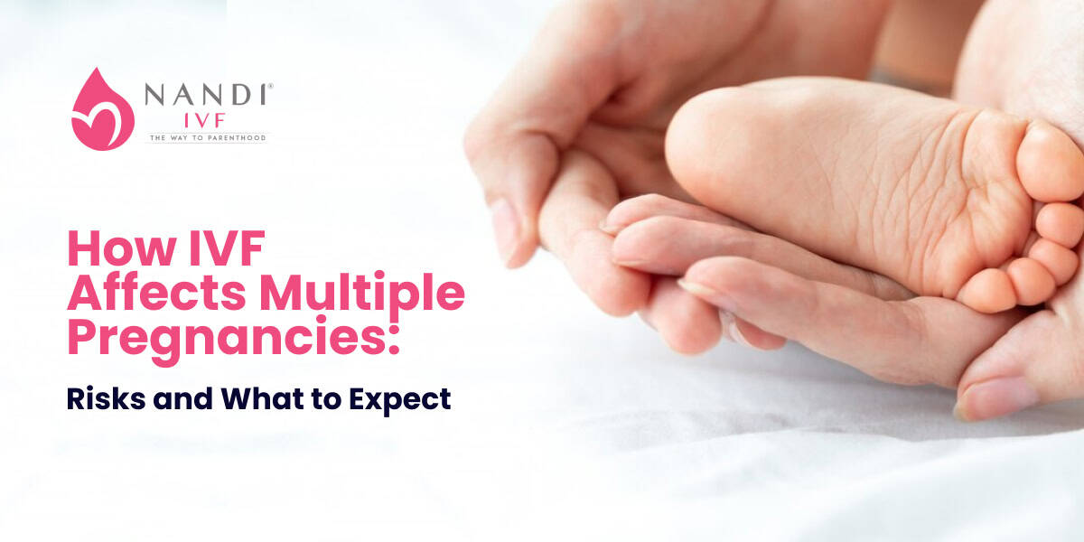 Close-up of a hand holding a baby's foot, symbolizing pregnancy and care.