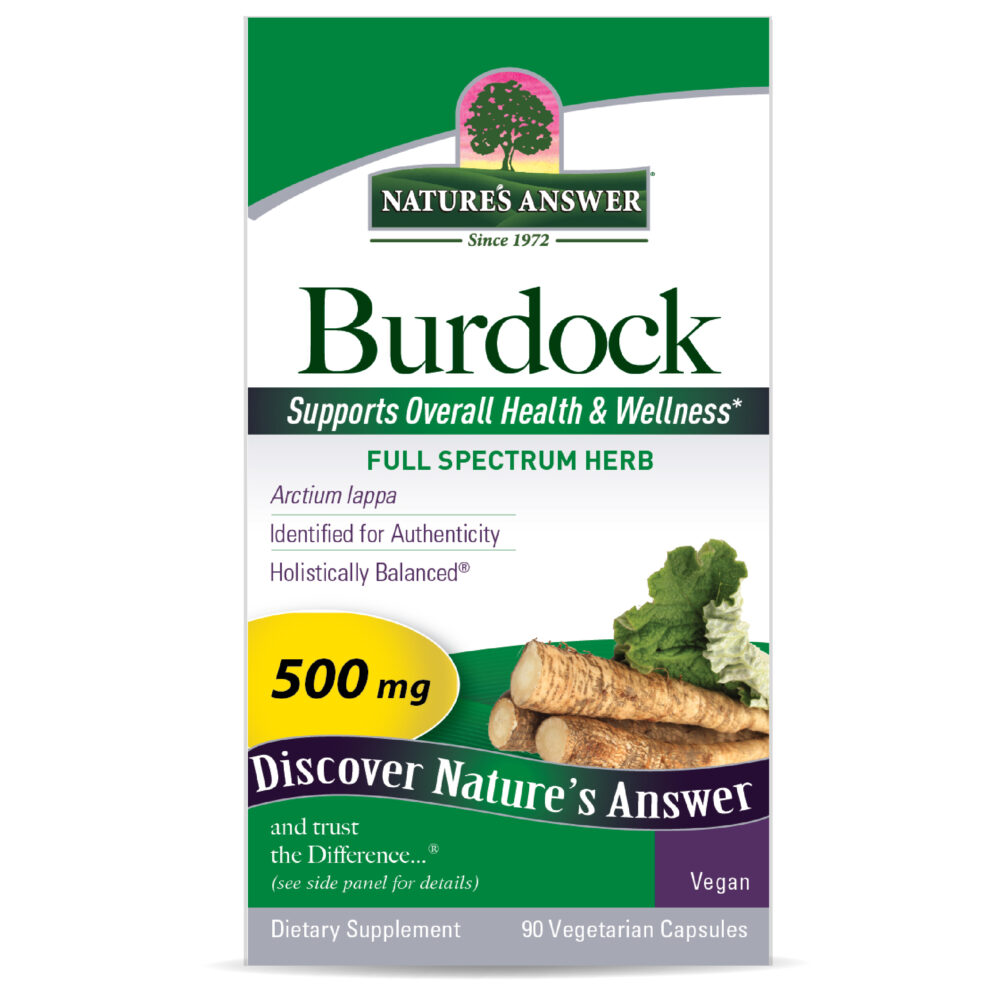 Burdock Root 90 Veggie Caps - Image 3