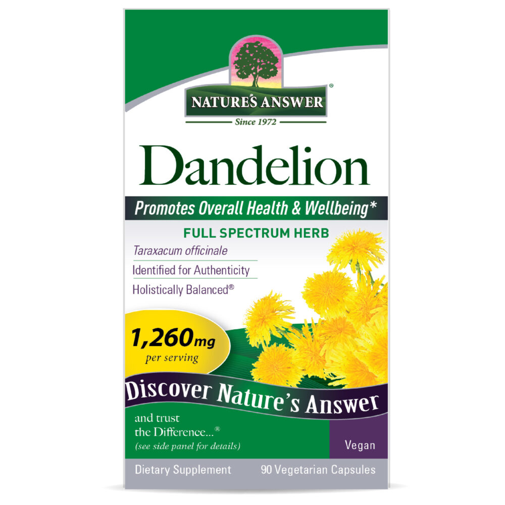 Dandelion Root 90 Veggie Capsules - Image 3