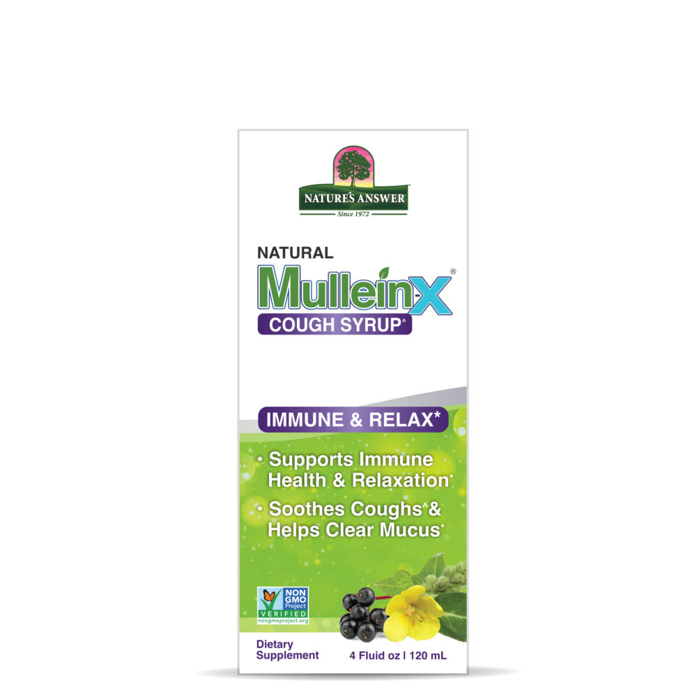 26254IFC REV0005 Mullein-X Immune & Relax Box Vector High Res Front Cough Syrup