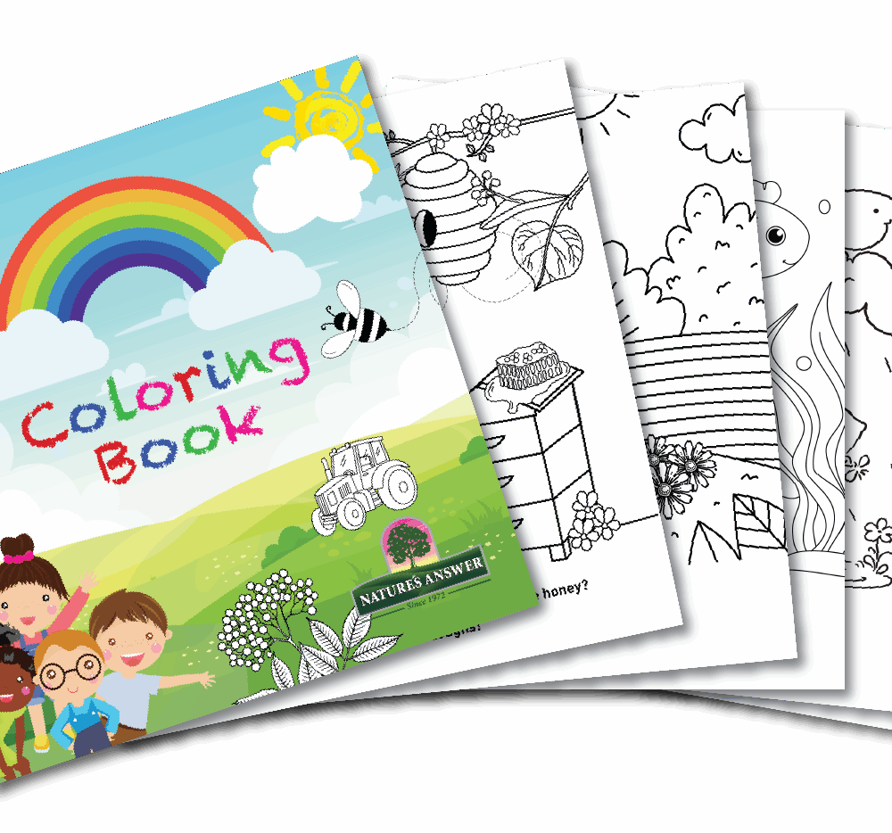 Coloring Book & Crayons