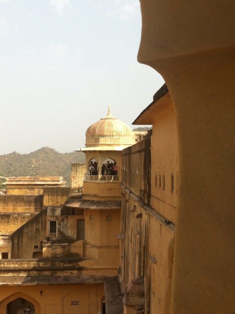 Amber Fort Jaipur uitzicht