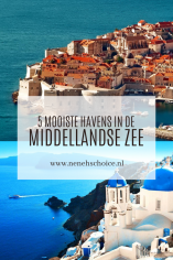 5 mooiste havens in de Middellandse Zee