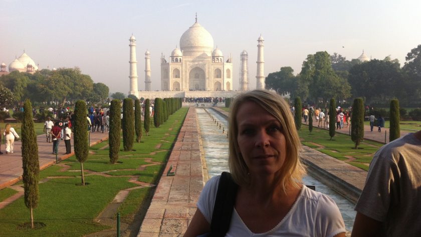 Taj Mahal in Agra, India Irene