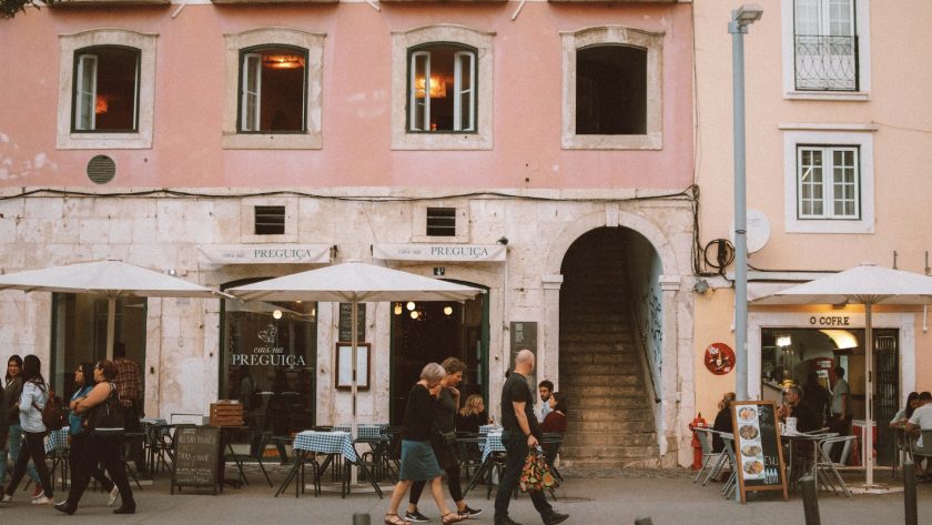 Lissabon Portugal straat