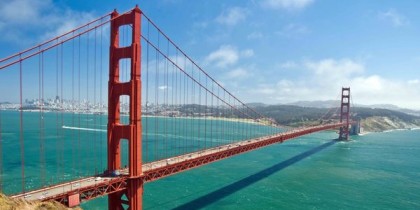 Auto huren in Amerika, San Francisco, Golden Gate Bridge, USA, VS