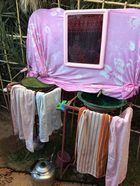 Fint Oase Marokko, wasbak uit sprookje