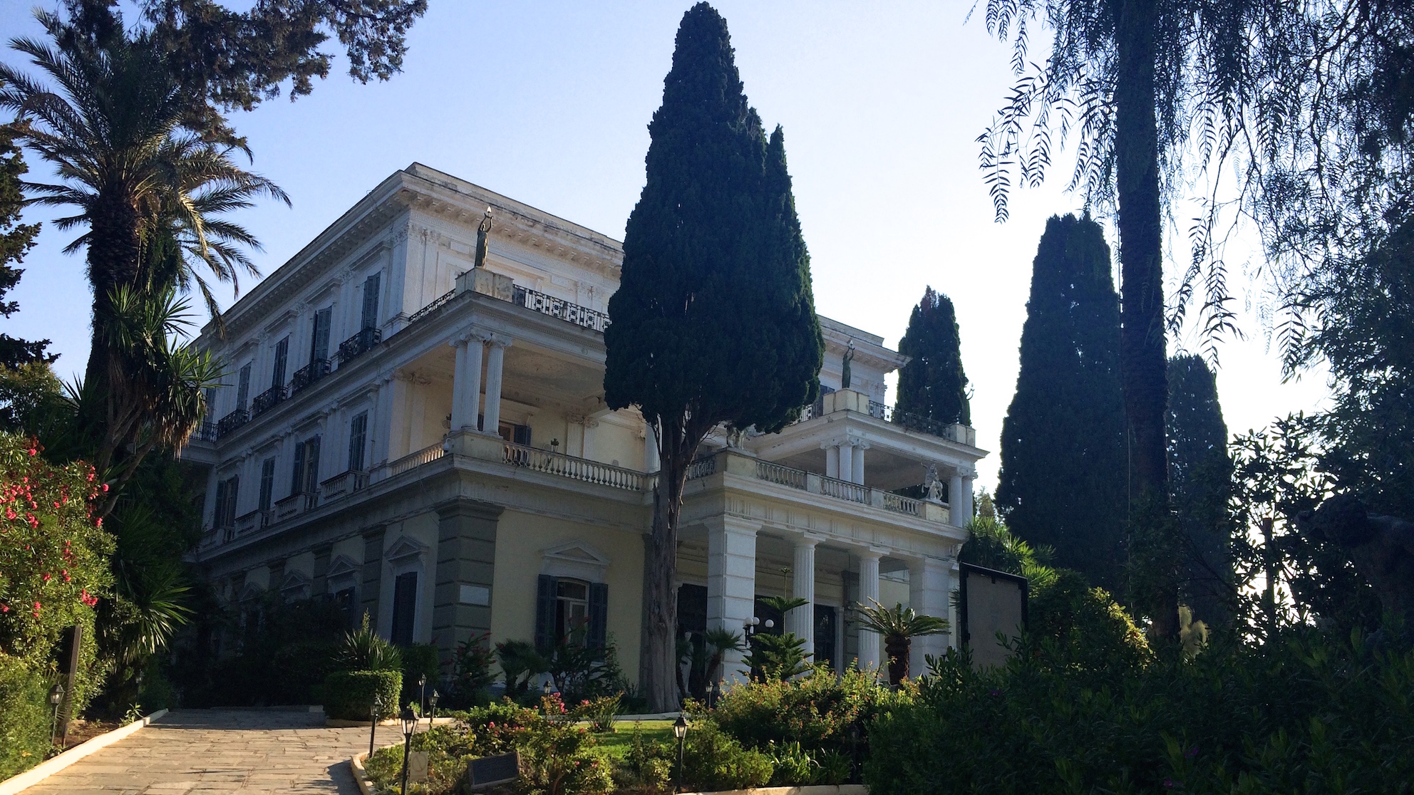 Achilleion, paleis van Kaiserin Sisi, Corfu, Griekenland